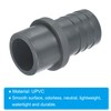 PATIKIL UPVC Reducer Pipe Fitting 32mm OD 30mm Barbed, Straight