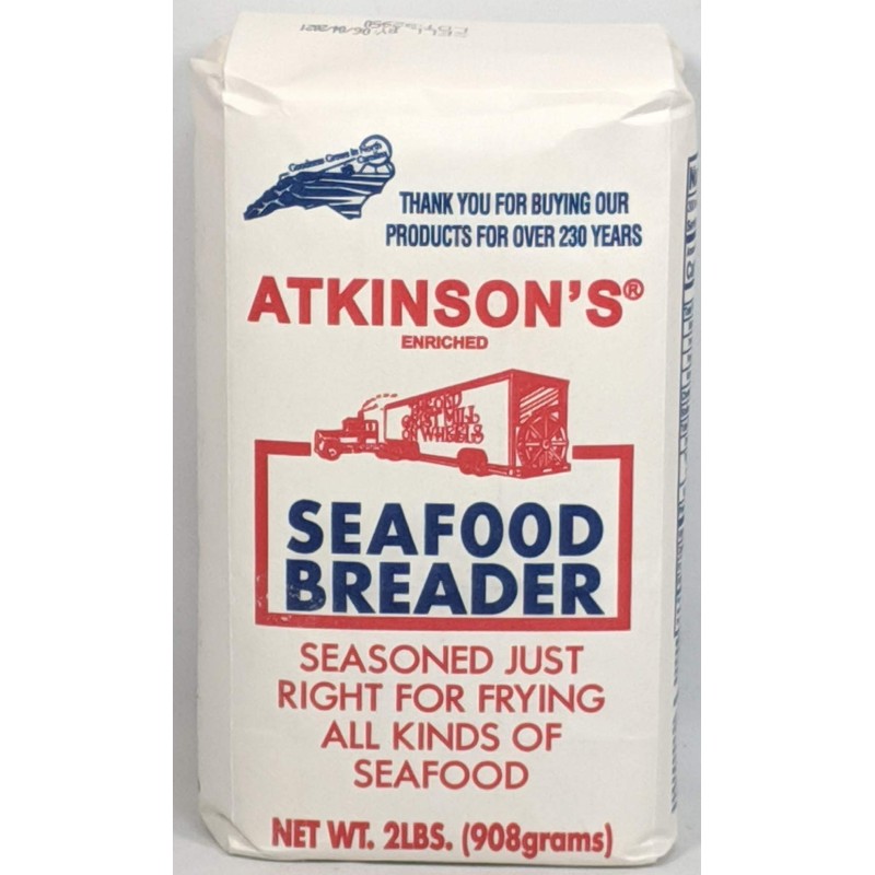 All Purpose Seafood Breader Enriched & Seasoned Just Right For