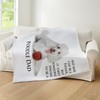 CafePress Poodle Dad Throw Blanket Super Soft Fleece Plush Throw