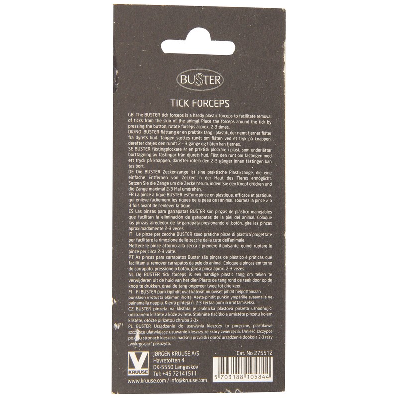 Kruuse Tick Forceps, Skin Pack
