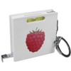 Azeeda 'Raspberry' Keyring Tape Measure/Spirit Level Tool (KM00016242)