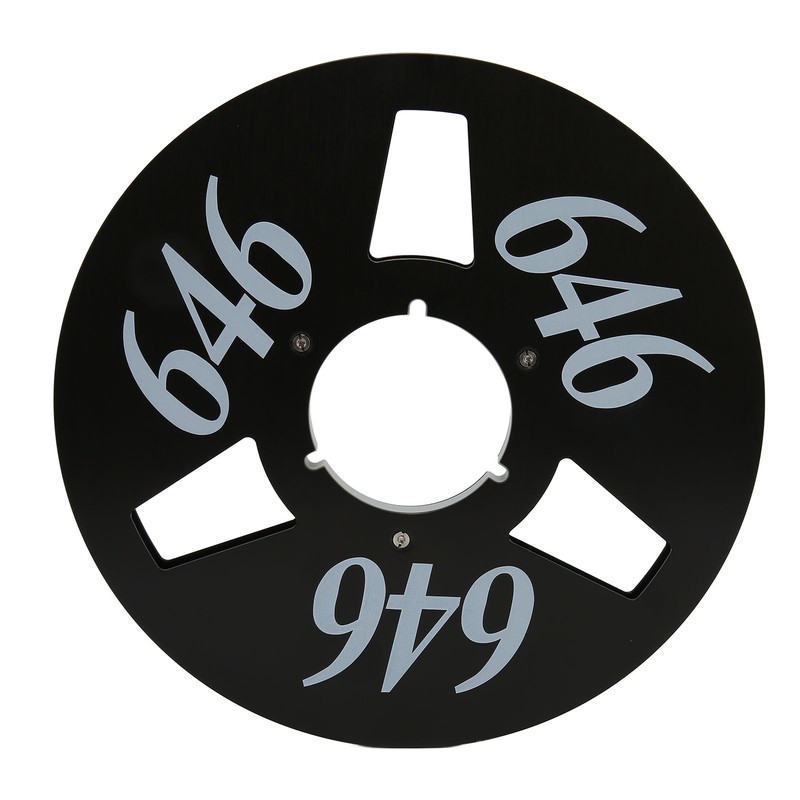 1/4 10in Take Up Reel 3 Holes Open Reel Aluminum