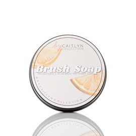 By Caitlyn Collection Antibacterial Brush & Sponge Cleansing Soap - Available in 6 Scents. (Orange)