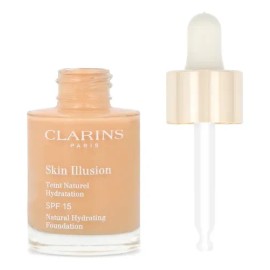 Base De Maquillaje Skin Illusion Spf15 Clarins Tono Sandalwoo 112.3