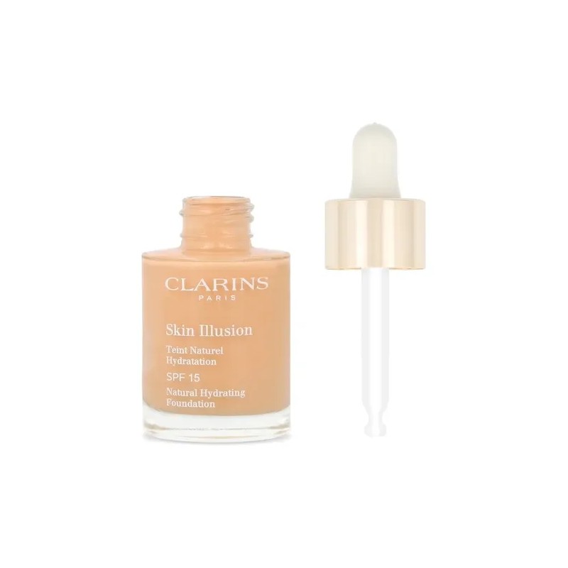 Base De Maquillaje Skin Illusion Spf15 Clarins Tono Sandalwoo 112.3