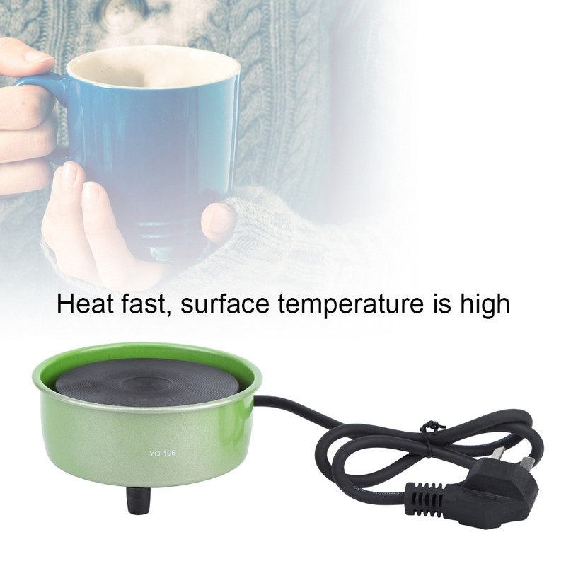 Mini Portable Electric Multifunctional Home Heater Stove Hot Plate (Green)