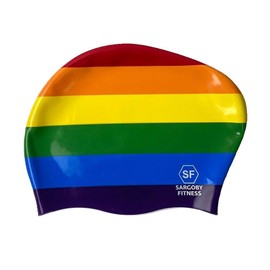 Sargoby Fitness Swim Cap for Women Looking for Lap Swimming and Have Shoulder Length Hair