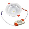 COB 12W Recessed Commercial LED Downlight Daylight 6000k AC100-240v PL