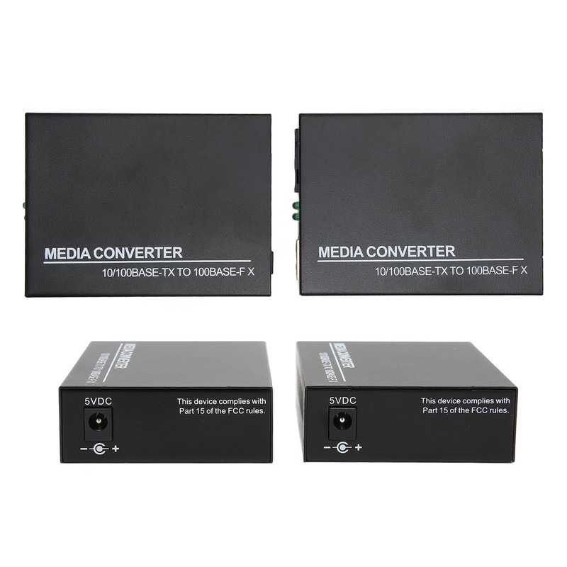 Media Converter Optical Ethernet Media Converters Single Mode 10 100Base
