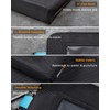 Foxrino 3 Pack Tool Pouch Zipper Bag, Heavy Duty Small