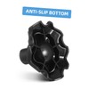 KONTONTY 4pcs Anti-sag Footmuffs for Camping Chairs Leg Caps Non-Slip