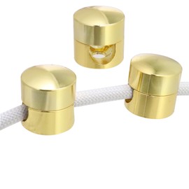 Cable Accessory Organizer Aluminum Wire Organizer Cable Management Clamps Home and Office Cable Management Clamps Sturdy Stylish Durable 3pcs(Gold)