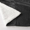 Good Nite Bed Throw Blanket 130x150cm Sherpa Flannel Blankets Fleece