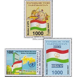Tajikistan 69-71 (complete.issue.) unmounted mint/never hinged ** MNH 1995 UN, UPU, OSZE (Stamps for collectors)