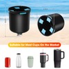 Kayak Cup Holder,Multi-Functional and Anti-toppling Cup Holder for Kayak,Drinks Holder,