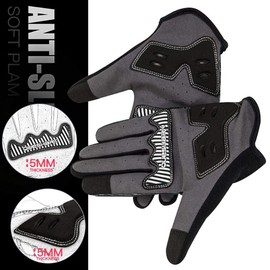 Queshark Cycling Gloves for Men - Cycling Gloves - Suitable for Road Bike and Mountain Bike - Cycling Gloves for Men and Women