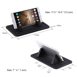 Jadeshay Silikon Handyhalterung Auto, Autotelefonhalter Universal Silikon Autotelefonhalter Armaturenbrett Halterung Auto Handyhalterung