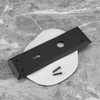 Create idea 2 Pack Matte Black Door Escutcheon Mortise Door
