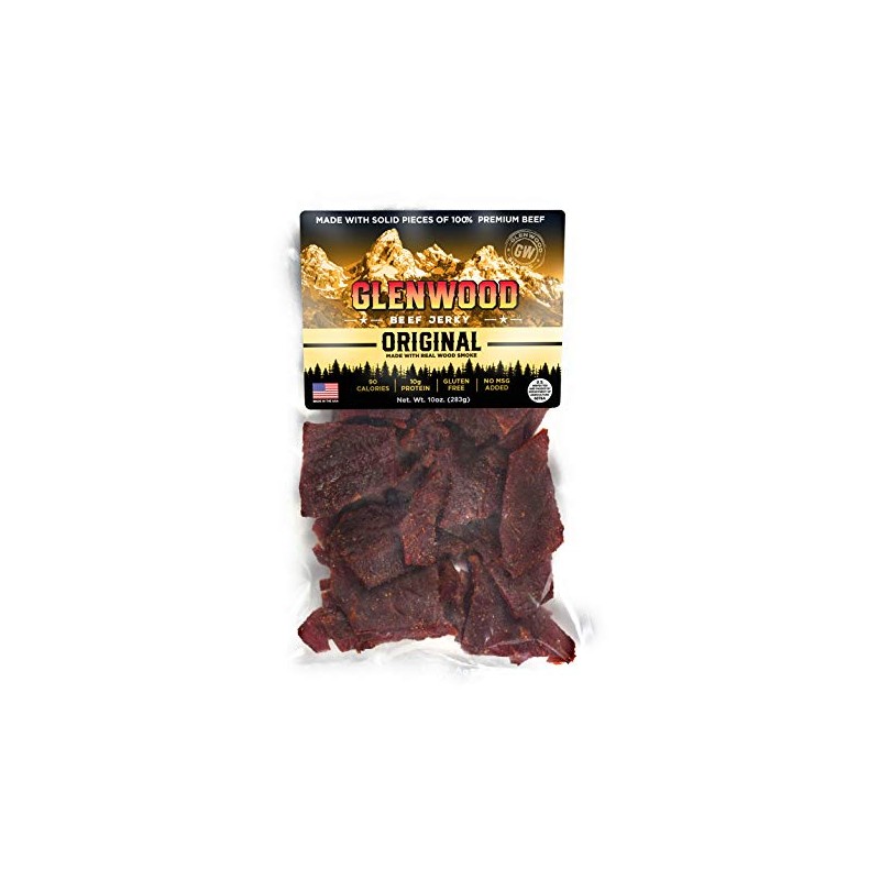 Glenwood Jerky 10oz 100% Beef Jerky (ORIGINAL)