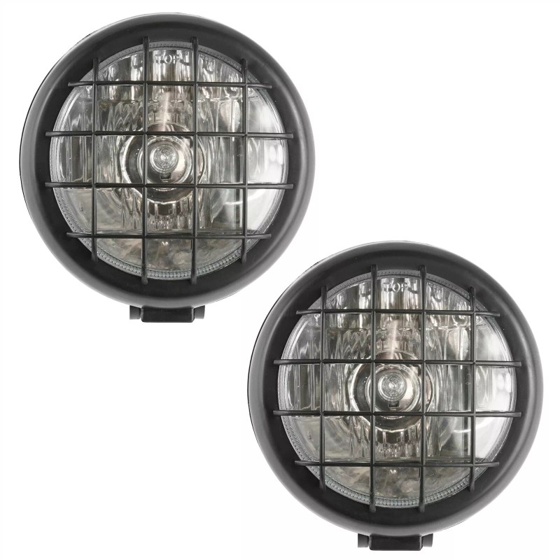 Caltric 2 Complete Headlight fits Yamaha Warrior 350 YFM350X 2002