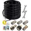 Hourleey Sewer Jetter Kit for Pressure Washer 150FT, Drain Cleaner