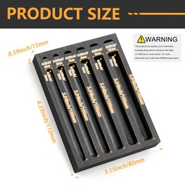 Otoolling Graphite Ingot Mold Gold Silver Long Strip Graphite Crucible Jewelry Metal Casting Molds for Melting Casting Refining Copper