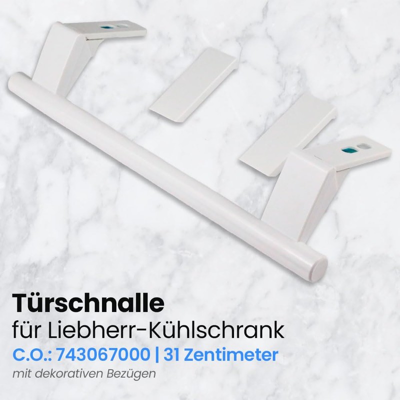 Anakel Home Fridge Handle Replacement 7432602 Compatible with Liebherr Fridge,