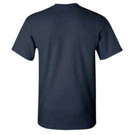 Drinking for Three Funny New Dad T-Shirt, Pregnancy Announcement Tee for Daddy, Joke Gifts for Father Navy X-Large