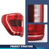 PIT66 LED Tail Lights Assembly Driver Left Side Compatible with