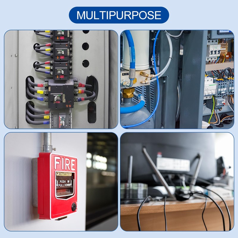 QUARKZMAN Pack of 30 Round Rubber Grommets, 5 mm ID