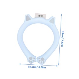 OATIPHO Neck Cooling Tube Reusable Ice Packs for Hot Weather Comfortable Cooling Neck Wrap for Outdoor Sports Office and Home Use Summer Accessory