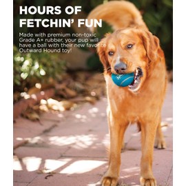 Outward Hound Tennis Ballz Fetch Dog Toy, 4-Pack
