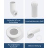 Sanitop-Wingenroth 21642 5 connection bend for stand WC | White