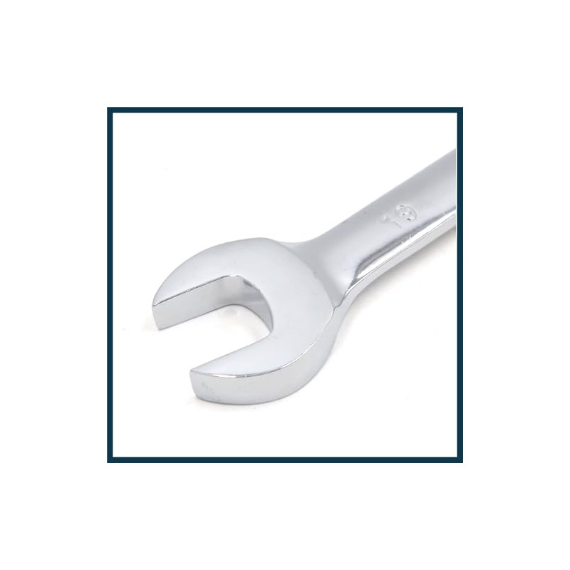 TUCKBOLD uxcell19mm Swivel Head Combination Socket Spanner Wrench Auto Car