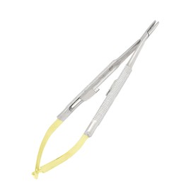 OdontoMed2011 T/c Castroviejo Needle Holder 7" Straight with Lock Round Handle Medical Dental Instruments ODM