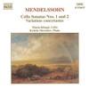Mendelssohn: Cello Sonatas Nos. 1 & 2 / Variations concertantes