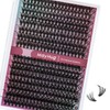 Mayhug Eyelash Extensions 40 + 50D Individual Eyelashes 320 Pieces