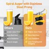 Secura Cold Press Juicer with Stainless Steel Prong Spiral Auger