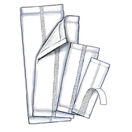 Handi-Care Incontinence Liner Handi-Care 17 Inch Length Moderate Absorbency Polymer Unisex (Bag of 20)