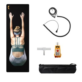 LandKissing® Grounding Yoga Mat 71"x24" for Bed, Meditation, Anxiety Relief and Jet Lag Relief, Lower Inflammation, Reduce Stress, Improve Balance, Flexibility, Included Carrying bag