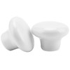 NINGWAAN 30 Pack White Door Cabinet Knobs, Ceramic Dresser Drawer