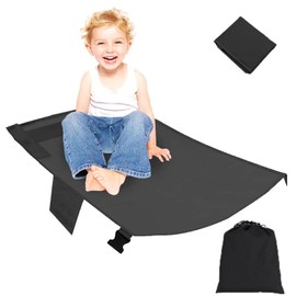 Children's Aeroplane Footrest, Airplane Footrest Children's Hammock, Compact Airplane Footrest for Children, Children's Aeroplane Seat Extension, for Children, Toddlers, Aircraft Must Haves, 79 x 44