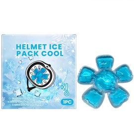 Ice Pack for Hard Hat,Cooling Gel Pads,Gel Cold Pack,Cooling Hat Inserts | Head Cooling H/at Ice Pack,Helmet Cooli/ng Reusable Flexible Soothing Comfort Pad,Summer Outdoor Cool H/at Ice P/ad,Cool G/el