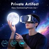 Visore VR 3D per Smartphone con Telecomando, Lenti HD Anti