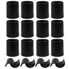 LifCratms 32Pcs (16 Pairs) Wire Shelf Clips, 1.5"(38mm) Post Wire