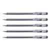 PENTEL SUPERB BK77F Ballpoint Pens Fine Tip Black Pack of