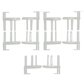 CANJPTON Compatible with Dometic 5 (pair) end pieces, replacement part, roller blind, 2000, motorhome, caravan, boat, SP042019Z