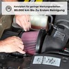 K&N RG-1003RD-L Universal Chrome Filter for Cars and Motorcycles Red