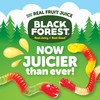 Black Forest Gummy Worms Candy, Made With Real Fruit Juice,