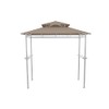 Taupe roof for BBQ gazebo, 100% polyester